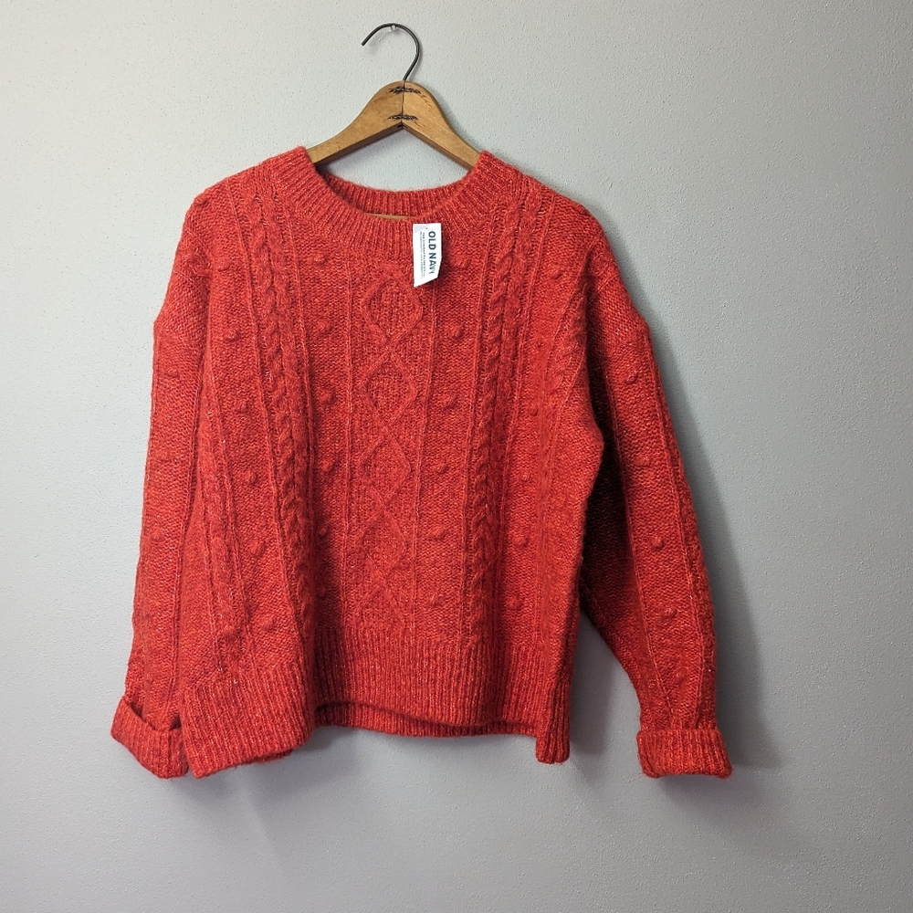 NWT Old Navy Red Christmas Sweater| Medium